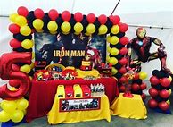 Image result for Iron Man Party