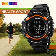 Image result for Digital Watch with Pedometer