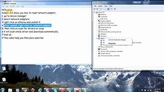 Image result for How to Do Network Reset in Windows 7