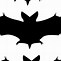 Image result for Hanging Bat Silhouette