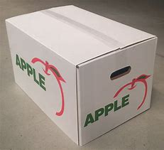 Image result for Apple Inside a Box Top Angle