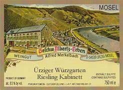 Image result for Alfred Merkelbach Urziger Wurzgarten Riesling Spatlese #12