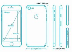 Image result for iPhone 7 Plus BACK-SIZE