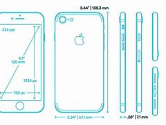 Image result for Screen Size for iPhone 7 and 7s