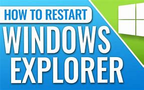 Image result for Restart Windows Explorer