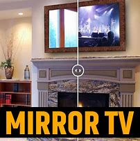Image result for Hidden TV Mirror