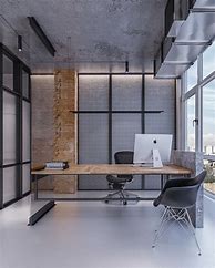 Image result for Industrial Office Design