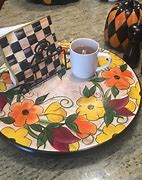 Image result for Hand Painted Lazy Susan