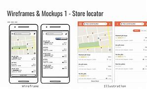 Image result for Store Locator Mobile Design