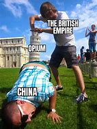 Image result for Opium War Meme