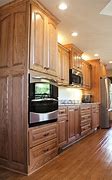 Image result for Red Oak Kitchen Cabinets