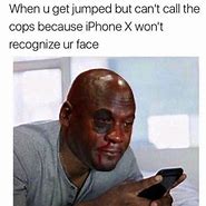 Image result for Face Recognition iPhone X Meme