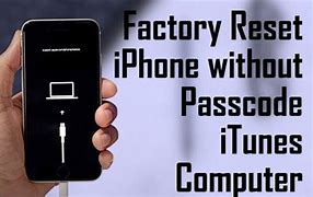 Image result for How Factory Reset iPhone On iTunes