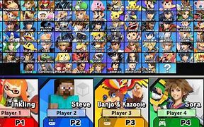 Image result for Super Smash Bros Characters RU