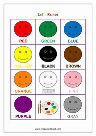 Image result for Color Review for Preschool