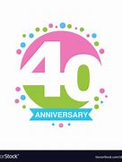 Image result for 40th Anniversary Logo Design