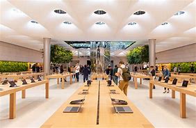 Image result for Apple Store Big Wood Column Interior