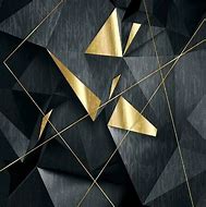 Image result for Black and Gold Geometric Designs