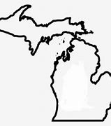 Image result for Michigan Blank Map