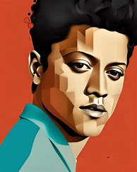 Image result for Bruno Mars Portrait