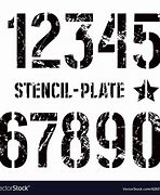 Image result for Military Block Numer Stencil