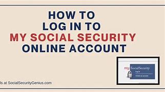 Image result for Social Security Administration My Account