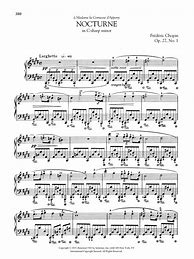 Image result for Chopin Nocturne C Sharp Minor