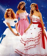Image result for 80s Prom Fashion