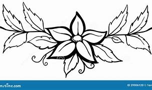 Image result for Black and White Abstract Flowers