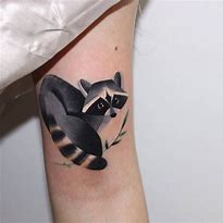 Image result for Baby Raccoon Tattoo
