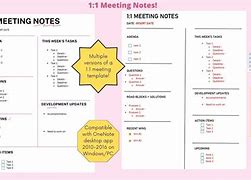 Image result for Microsoft OneNote Meeting Minutes Template