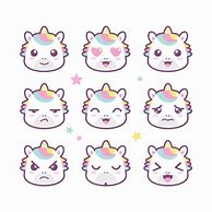 Image result for Cute Unicorn Emoji