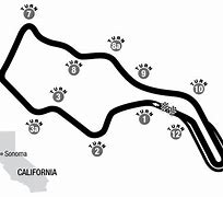 Image result for Sonoma Raceway Layout