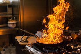 Image result for kitchen fire video