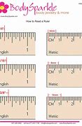 Image result for How to Read a Ruler in Cm