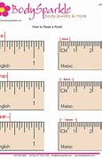 Image result for How to Read Cm Ruler