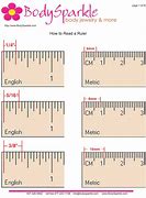 Image result for Cm Ruler Measurement Chart