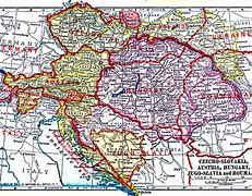 Image result for Austria-Hungary Map 1914