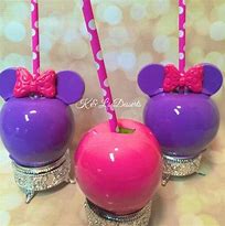 Image result for Mickey Mouse Candy Apples