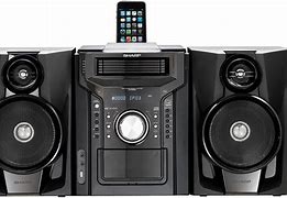 Image result for Sharp 500W 5-Disc CD Player Stereo System