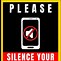 Image result for No Cell Phone Sign Black