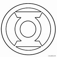 Image result for Green Lantern Logo Coloring Page