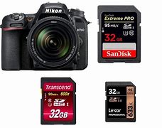 Image result for Nikon D7500 Memory Card
