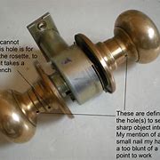 Image result for Door Knob Disassembly