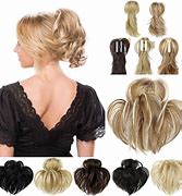 Image result for Real Hair Ponytail Extension