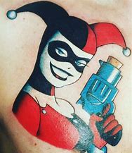 Image result for Harley Quinn Minimalist Tattoo