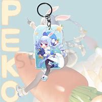 Image result for Pekora Leather Keychain