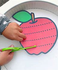 Image result for Preschool Apple Process Art