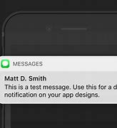 Image result for iMessage Notification