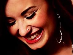 Image result for Demi Lovato Laughing